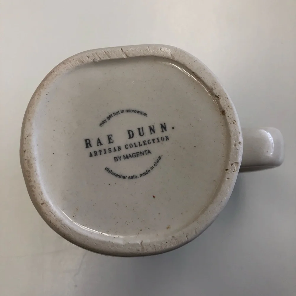 Used - Rae Dunn - Peace Mug - Picture 2 of 2